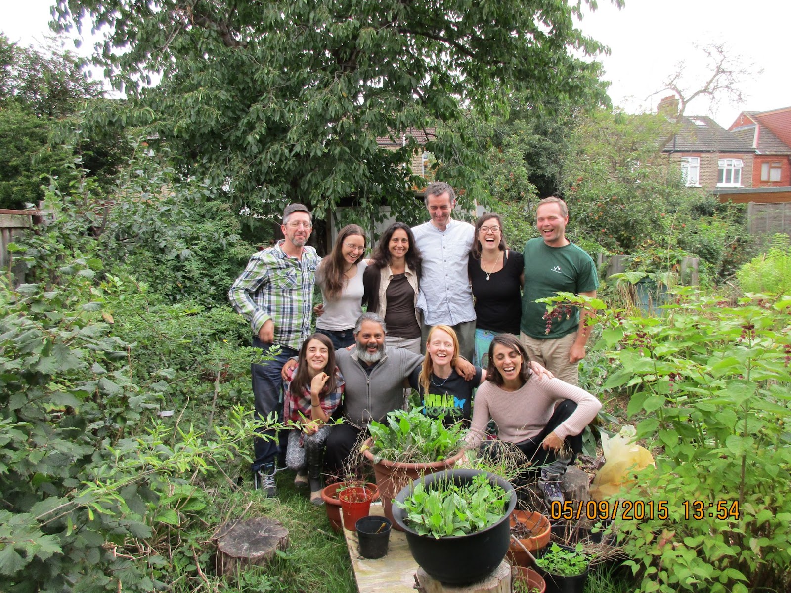 Picture 2 - September 2015 first funded meeting, in London. Back row from left: Andy, Tereza, Gaye, John, Lara, Tomi. Front row from left: Eva, Rakesh, Lusi, Valentina